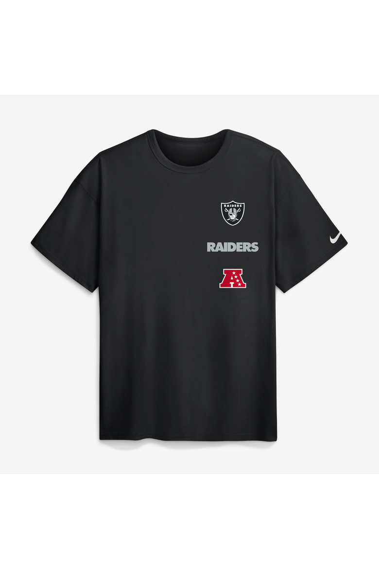 Men's Nike Black Las Vegas Raiders The Forward Heavyweight Max90 T-Shirt, Alternate, color, Black