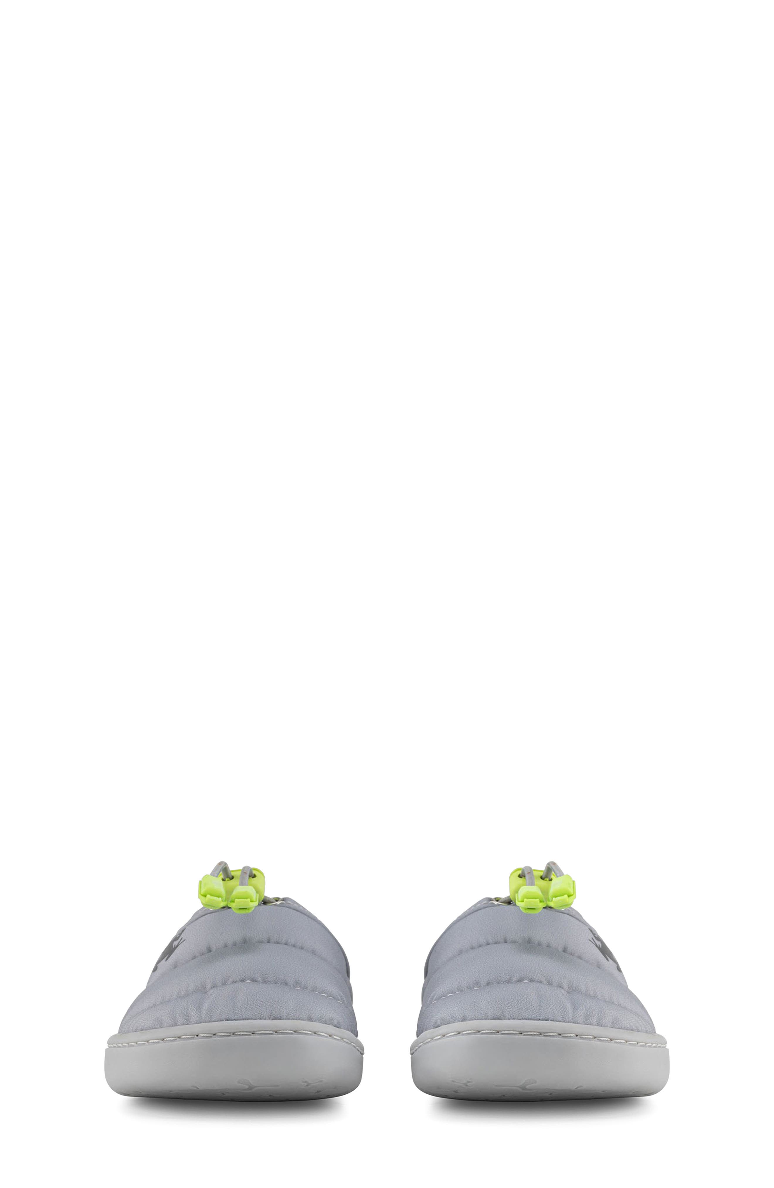 Hopfrög Kids Hoppuff Quilted Slipper, Alternate, color, Dynamic Gray
