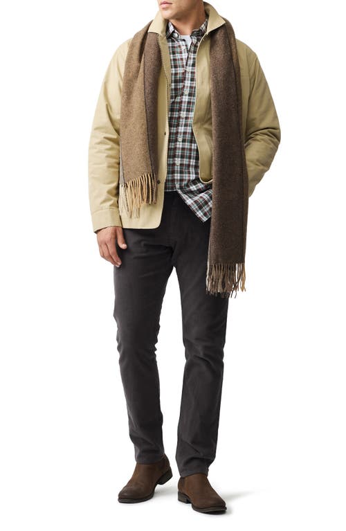 Rodd & Gunn Polstead Plaid Cotton Twill Button-up Shirt In Forest