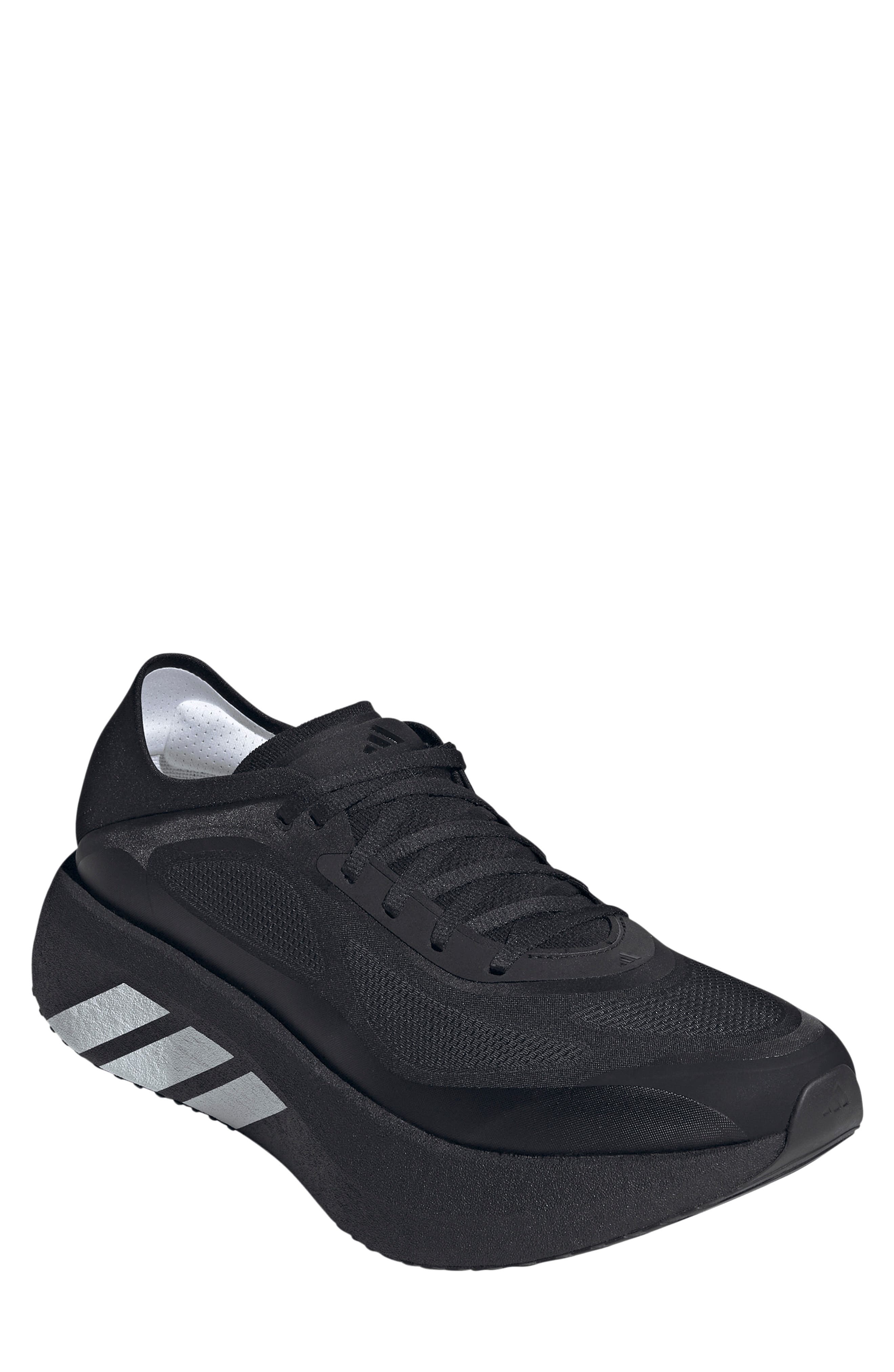 Hyperboost Run Running Shoe, Main, color, CORE BLACK/ WHITE/ CORE BLACK