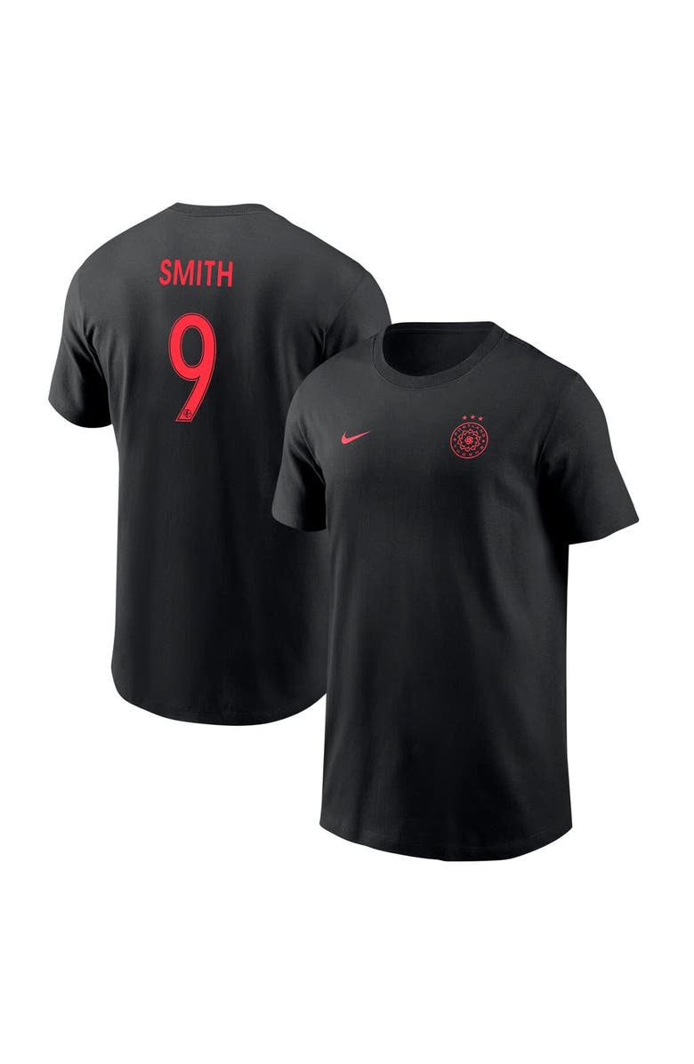 Nike Youth Nike Sophia Smith Black Portland Thorns FC Core T-Shirt, Alternate, color, Black
