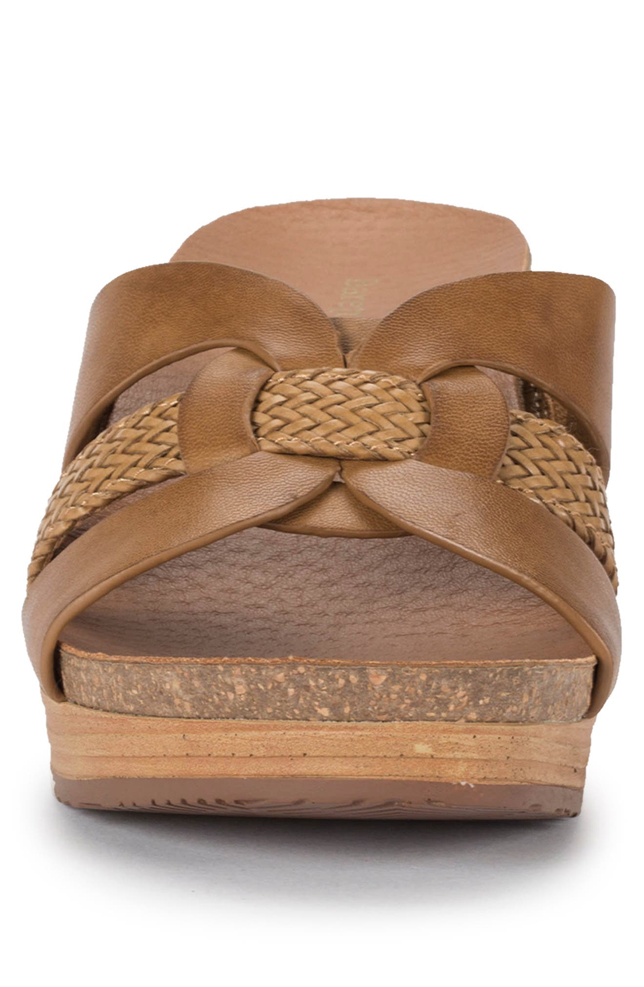 Yadora Wedge Sandal, Alternate, color, CARAMEL