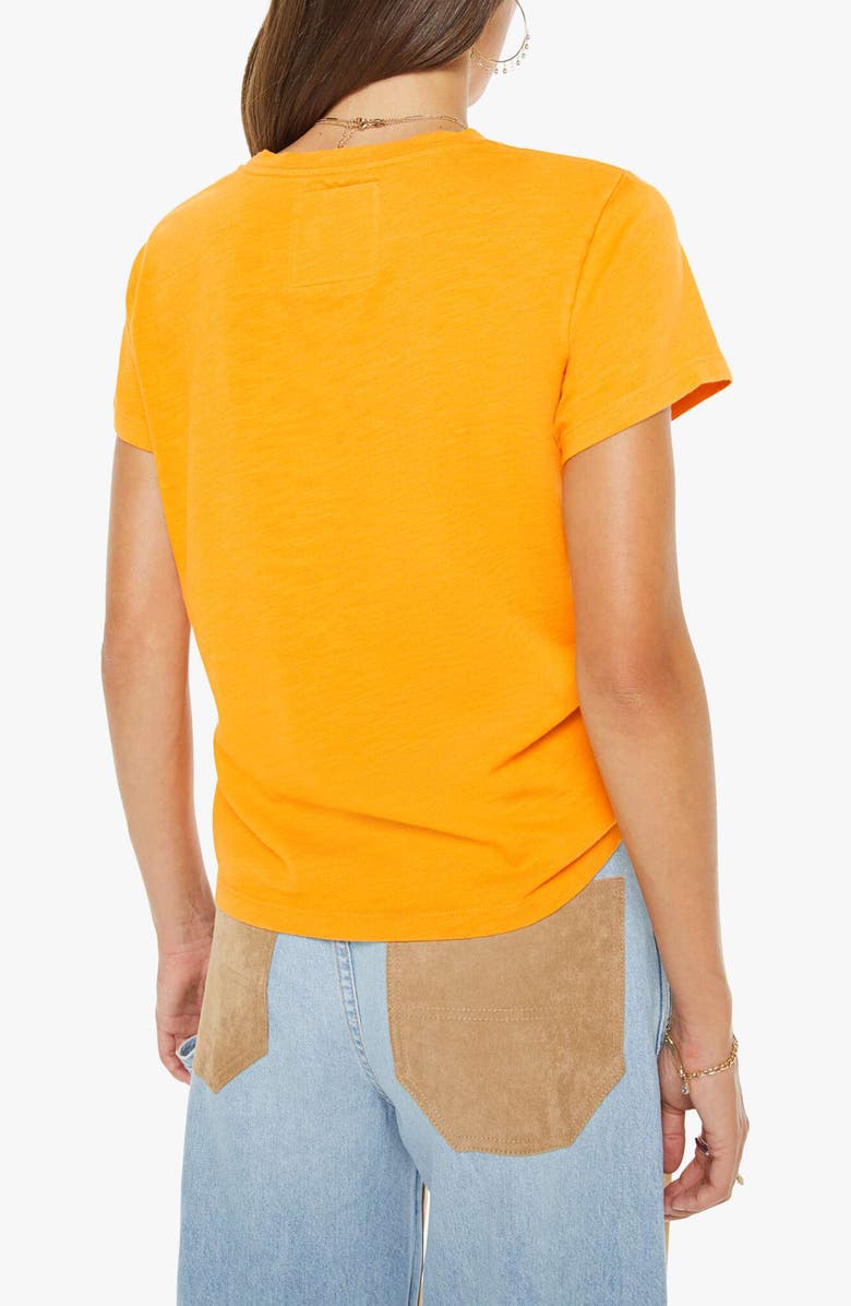 MOTHER The Sinful Embroidered T-Shirt, Alternate, color, Magpie Music