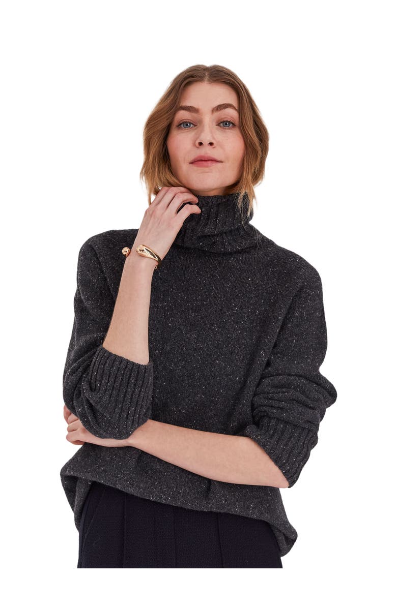 Celtic & Co. Cashmere And Merino Roll Neck Sweater, Main, color, 