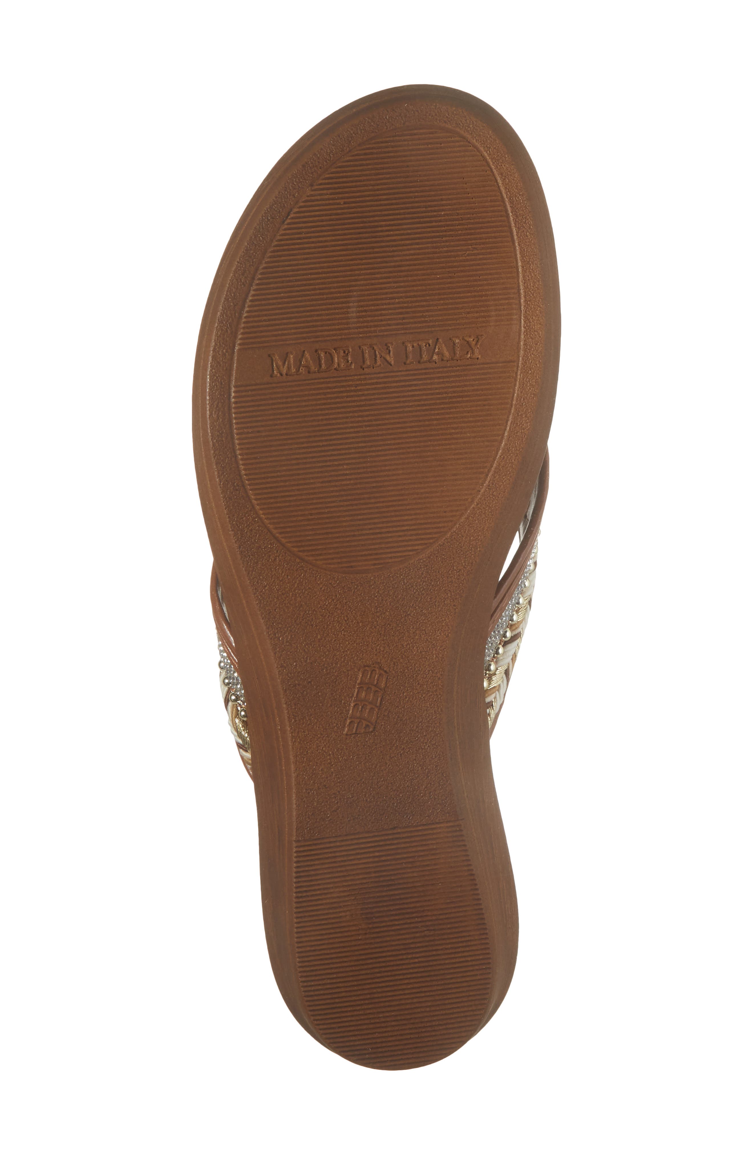 ITALIAN SHOEMAKERS Malika Sandal, Alternate, color, Luggage