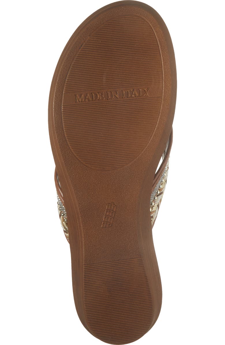 ITALIAN SHOEMAKERS Malika Sandal, Alternate, color, Luggage
