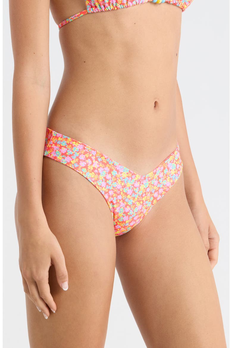 V-Cut Bikini Bottoms, Alternate, color, BUBBLE POP