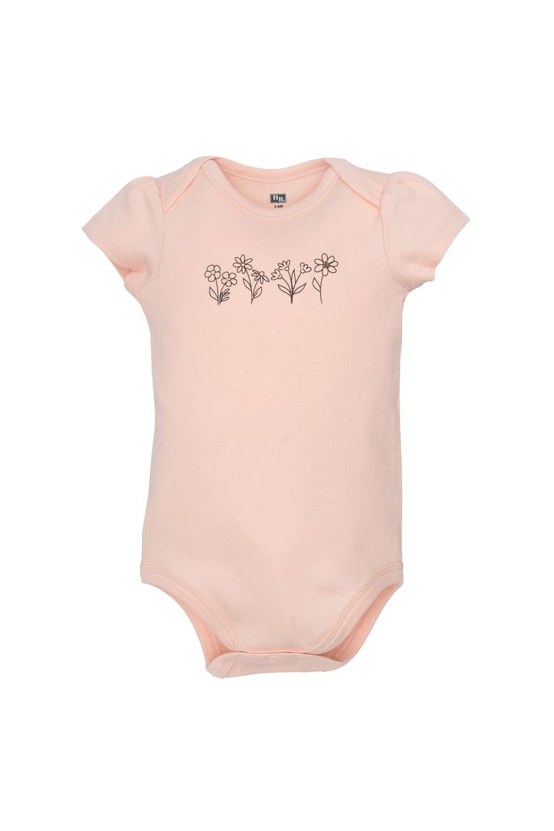 5Pk of Gentle Cotton One-Pieces, Alternate, color, Dandelion Wish