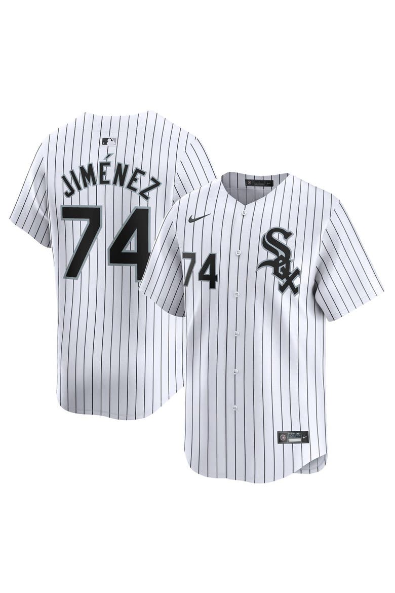 Men's Nike Eloy Jimenez White Chicago White Sox Home Limited Player Jersey, Main, color, White