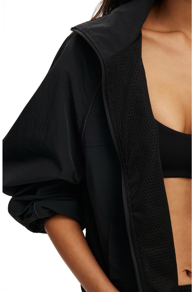 Women's Active Offside Windbreaker, Alternate, color, Black