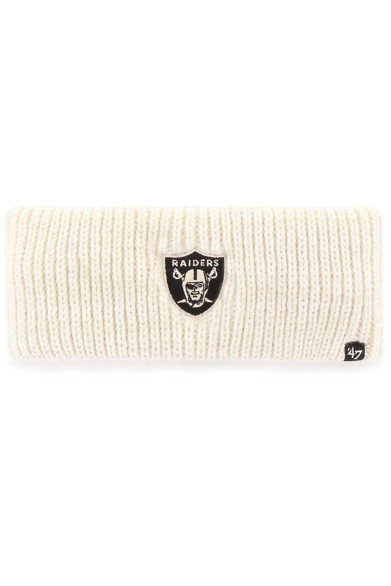 Women's '47 Las Vegas Raiders Meeko Headband, Main, color, Cream