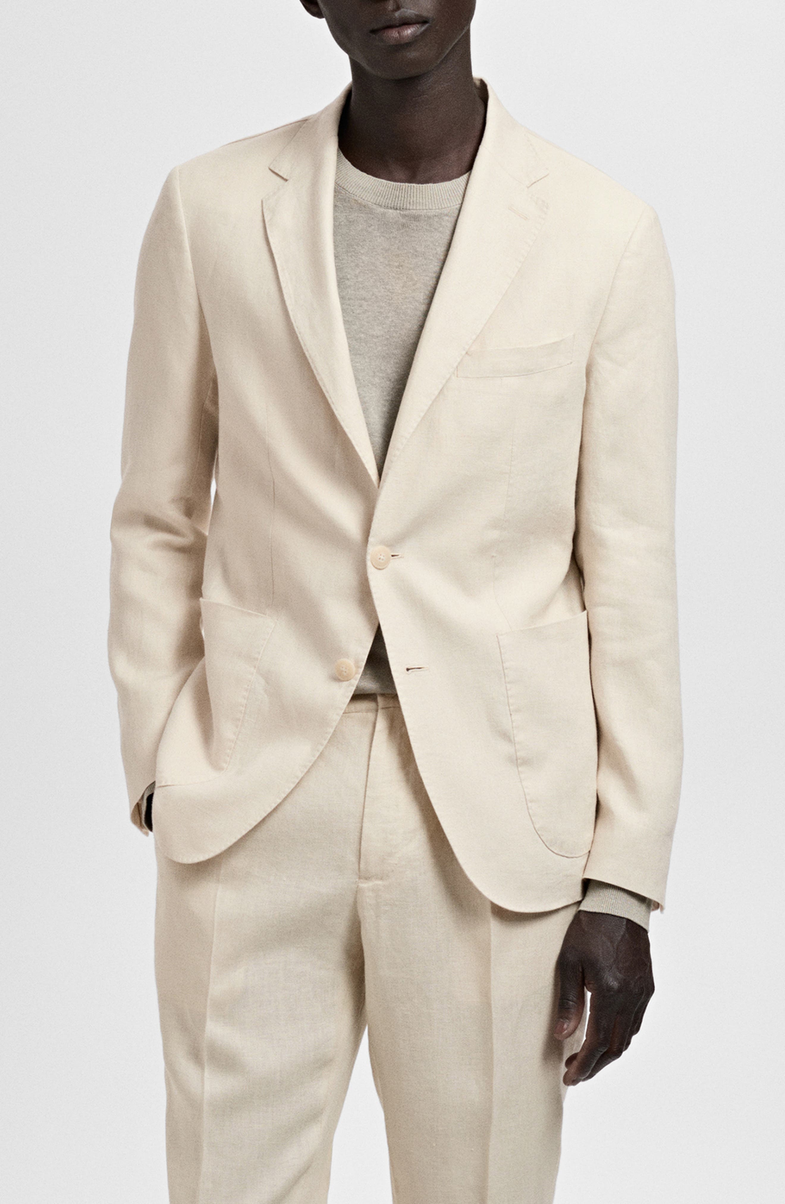 MANGO Salerno Linen Sport Coat