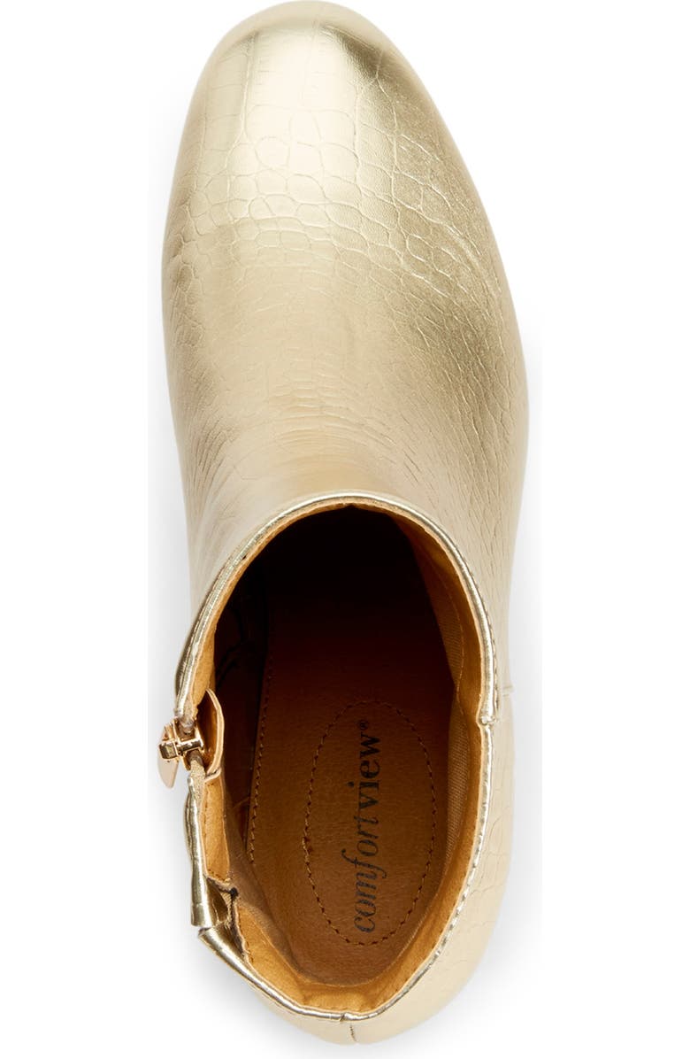 Comfortview The Sidney Bootie, Alternate, color, Black Patent