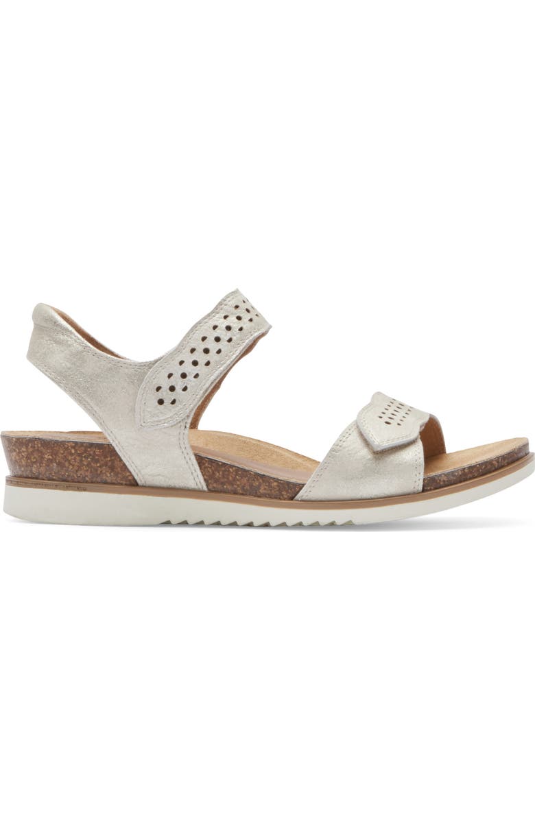 Rockport Cobb Hill May Quarter Strap Sandal, Alternate, color,