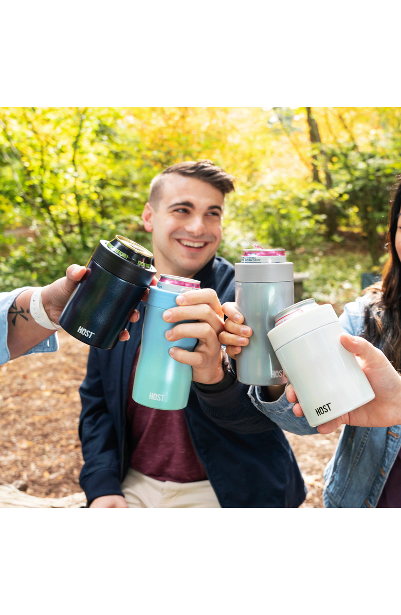 HOST Stay-Chill Standard Can Cooler, Alternate, color, Galaxy Black