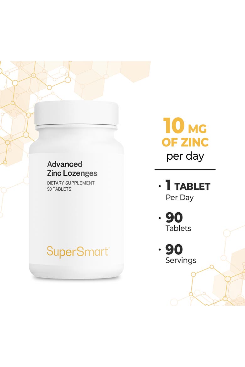 Advanced Zinc Lozenges 10mg, Alternate, color, None