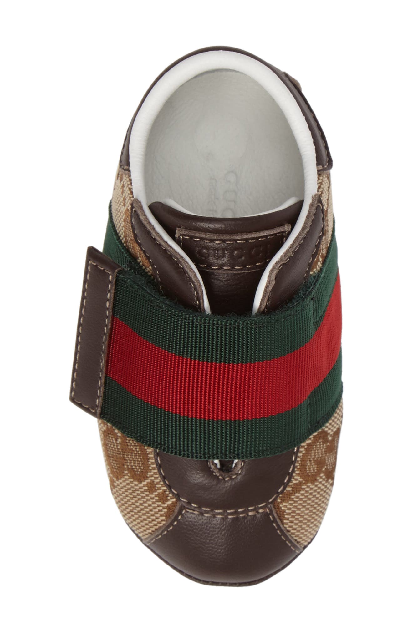Gucci 'Icon' Crib Shoe, Alternate, color, 