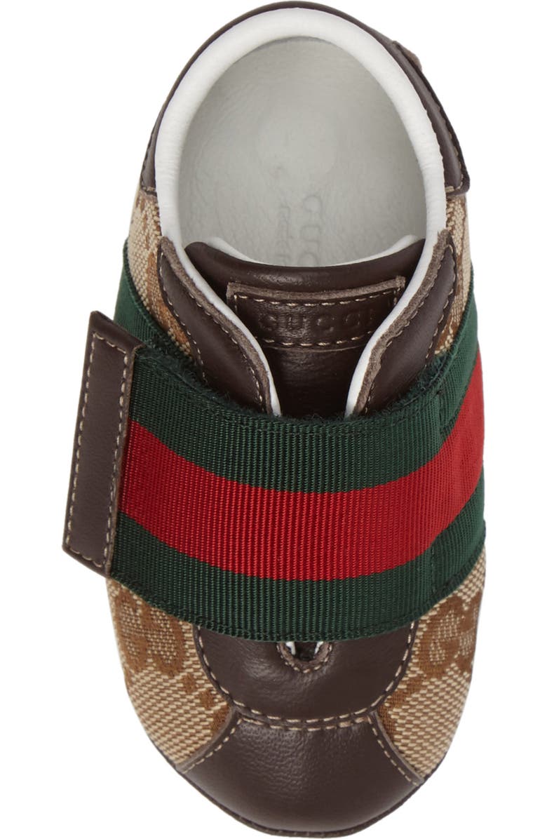 Gucci 'Icon' Crib Shoe, Alternate, color,