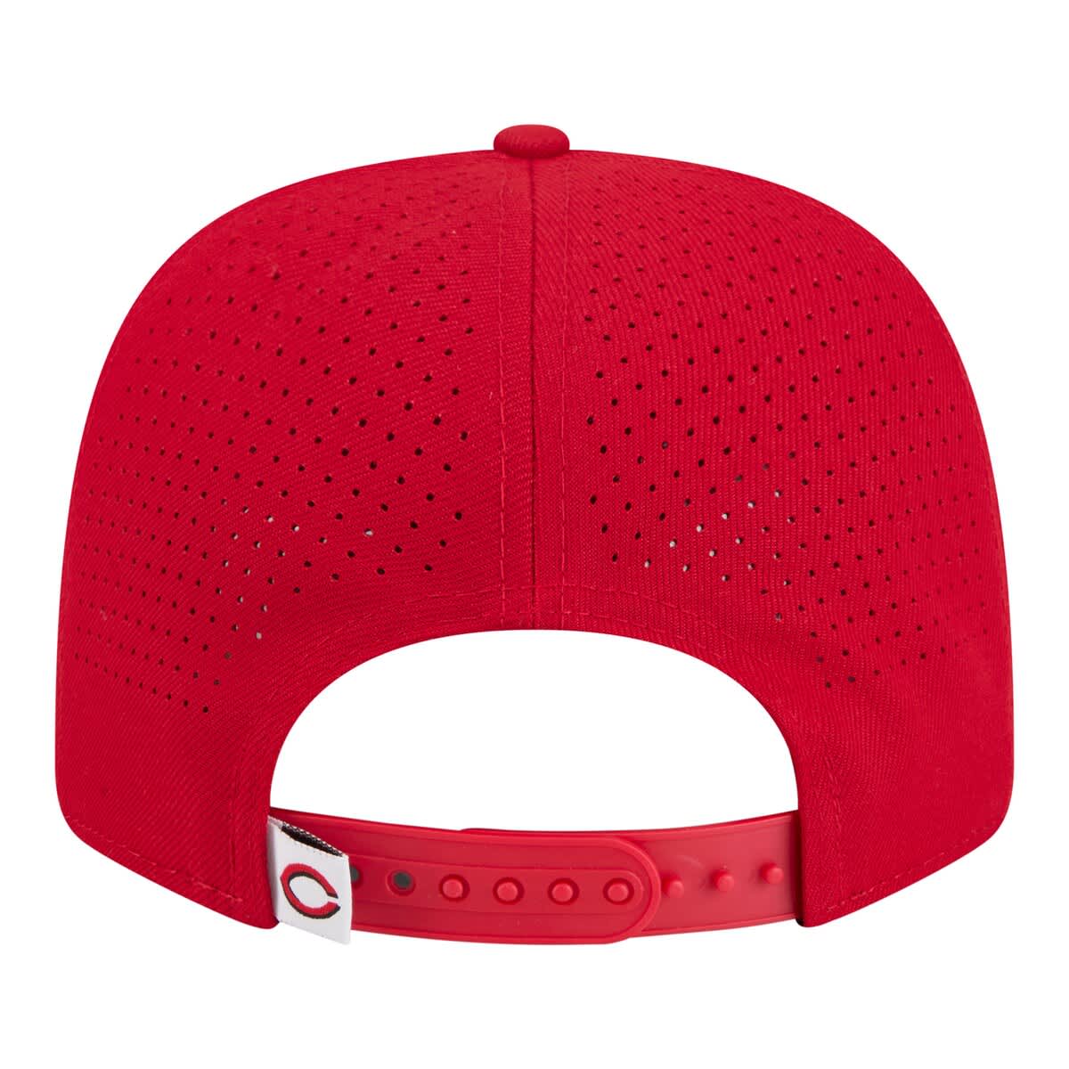 Men's New Era Red Cincinnati Reds Performance 9SEVENTY Adjustable
