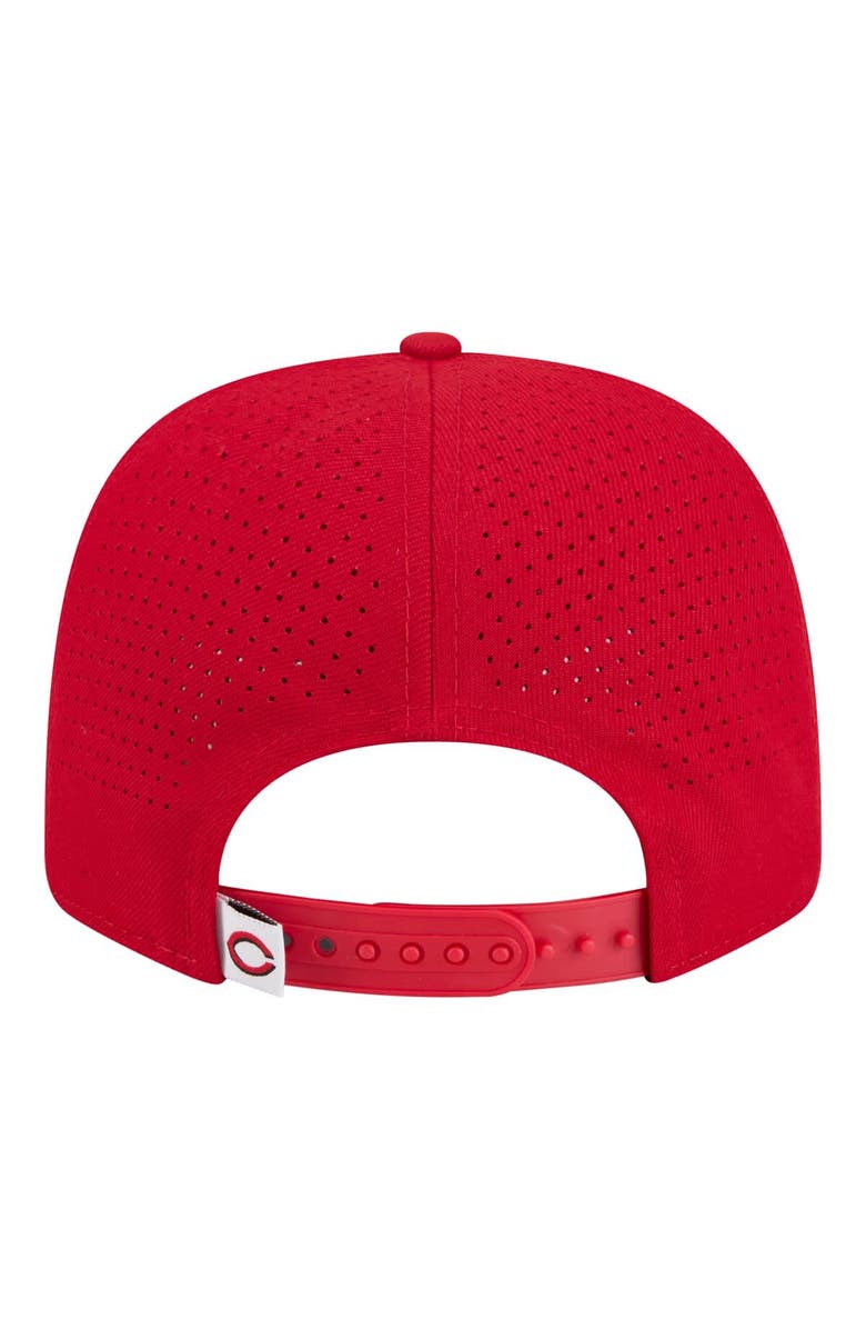 New Era Men's New Era Red Cincinnati Reds Performance 9SEVENTY Adjustable Hat, Alternate, color, Red