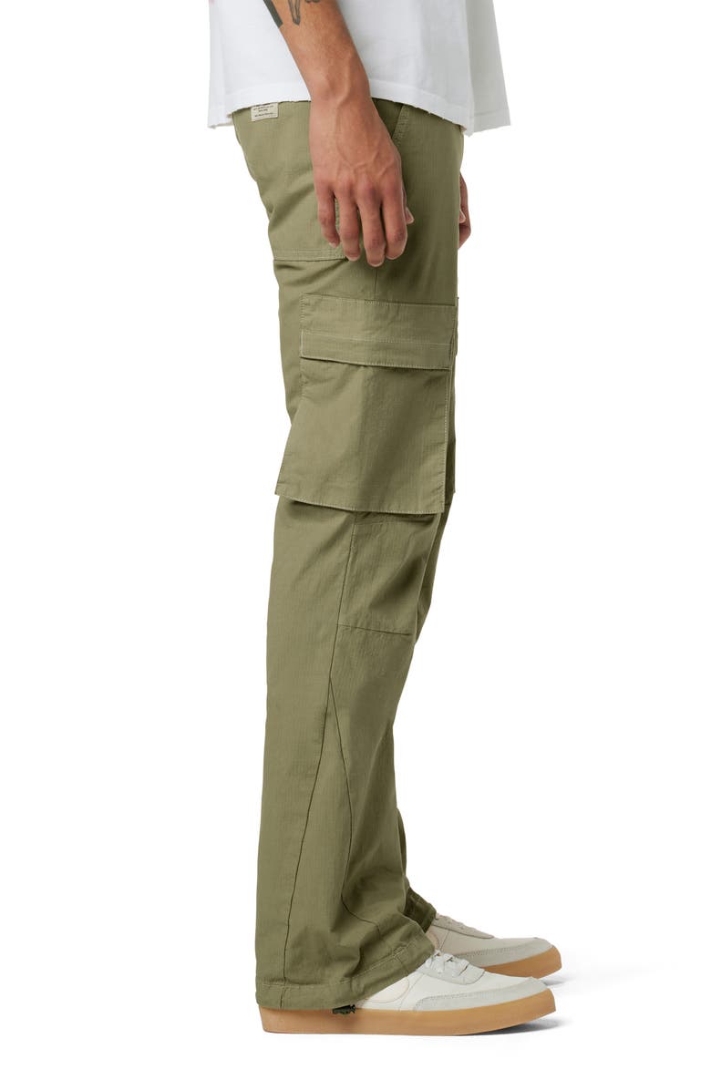 Hudson Jeans Walker Kick Flare Ripstop Cargo Jeans, Alternate, color, 