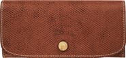 Longchamp Épure Continental Leather Wallet