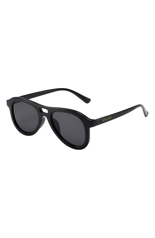 Fifth & Ninth Thayer 50mm Polarized Aviator Sunglasses In Black