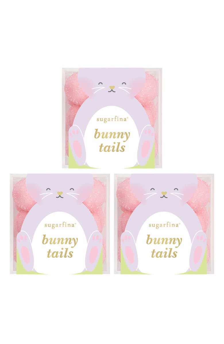sugarfina Bunny Tails Set of 3 Candy Cubes, Main, color,