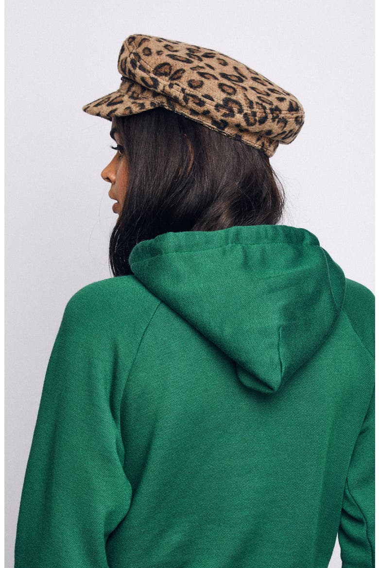Fiddler Cap, Alternate, color, LEOPARD