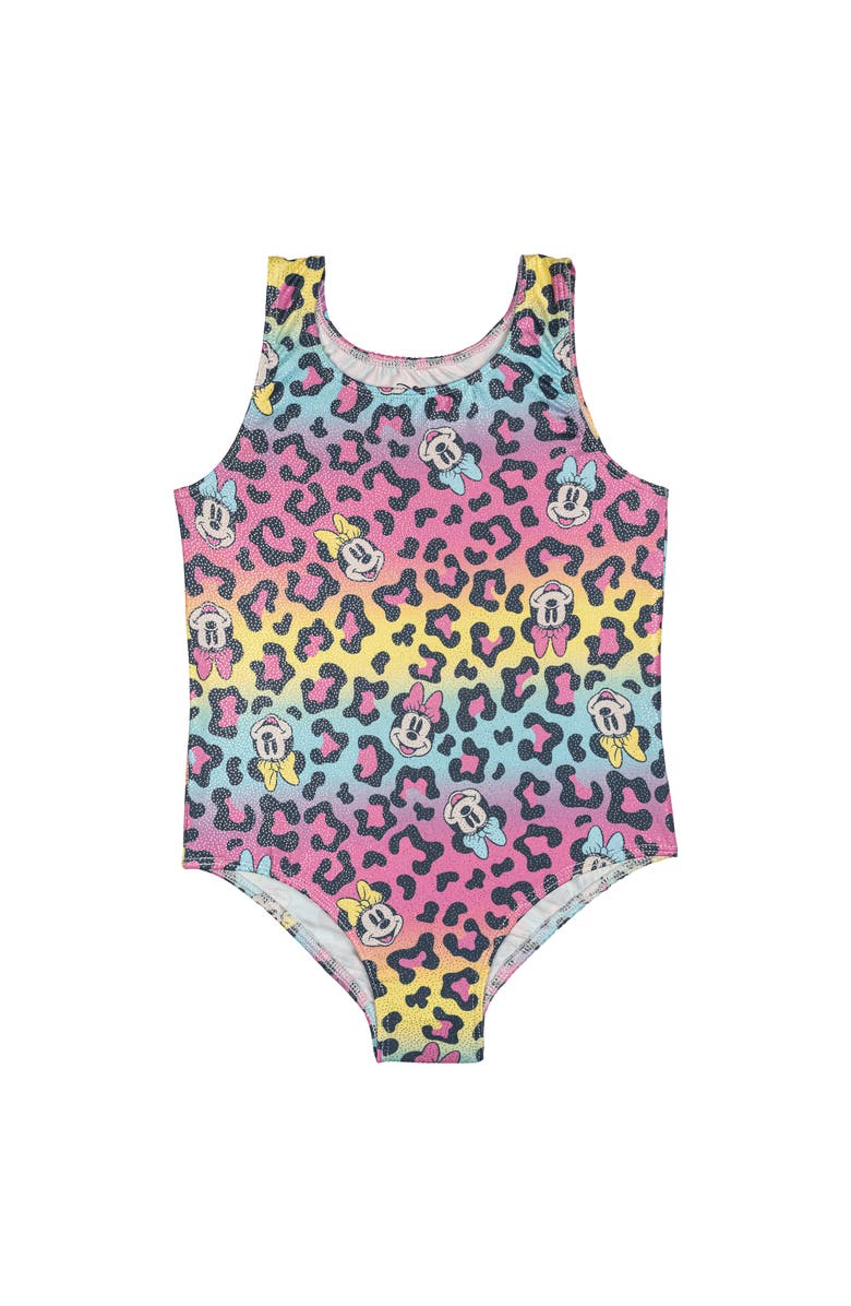 Disney Minnie Mouse Gymnastics Leotard and Shorts Set, Alternate, color, Pink Minnie Mouse