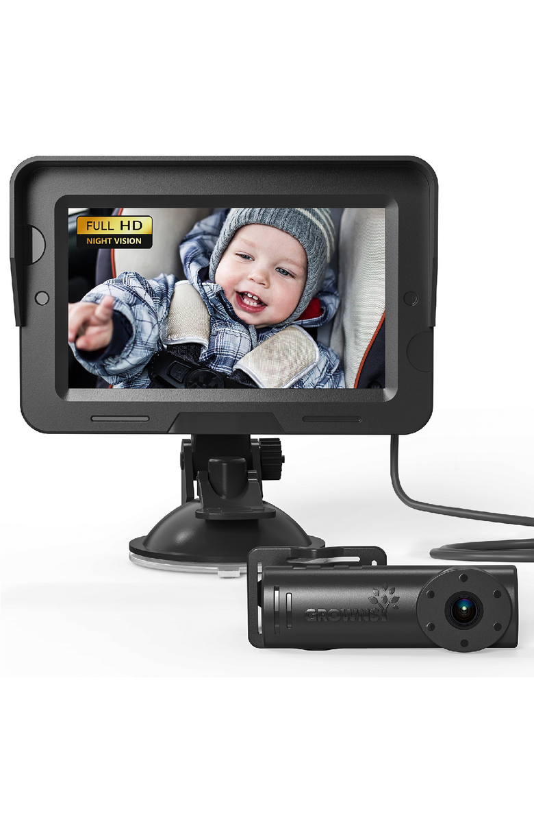 GROWNSY Baby car camera, Main, color, Black