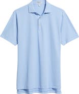 Peter Millar Grace Stripe Performance Piqué Golf Polo