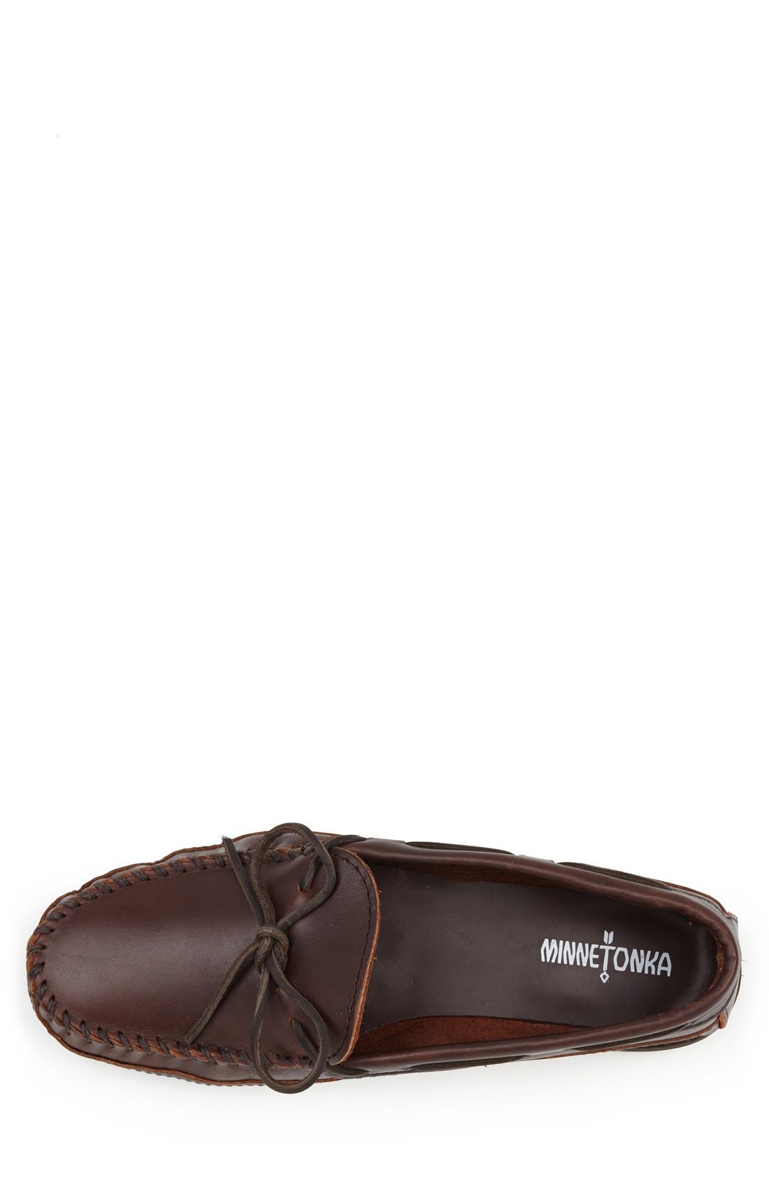 Minnetonka Essential Hardsole Driving Shoe, Alternate, color, 