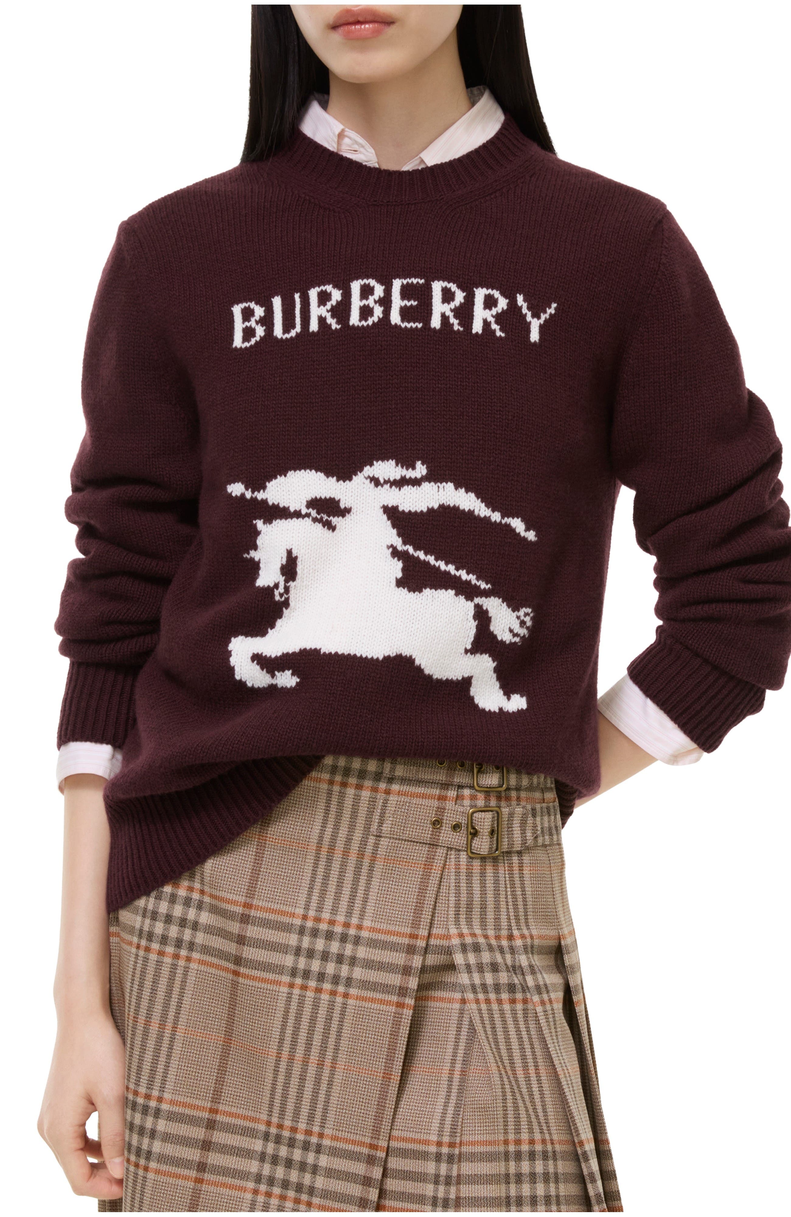 Plum purple/white