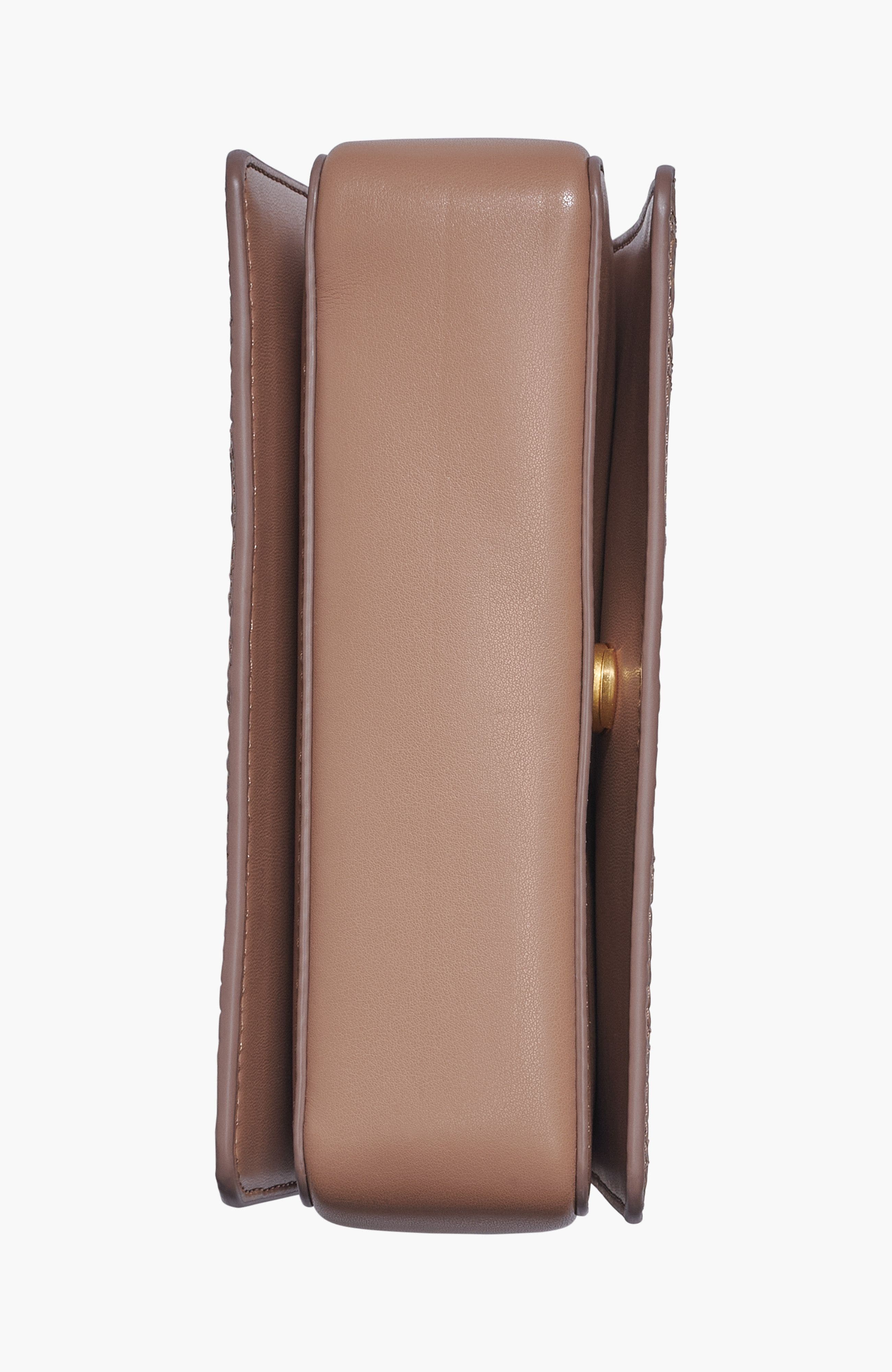 Donna Karan New York Jericho Croco Wave Shoulder, Alternate, color, 