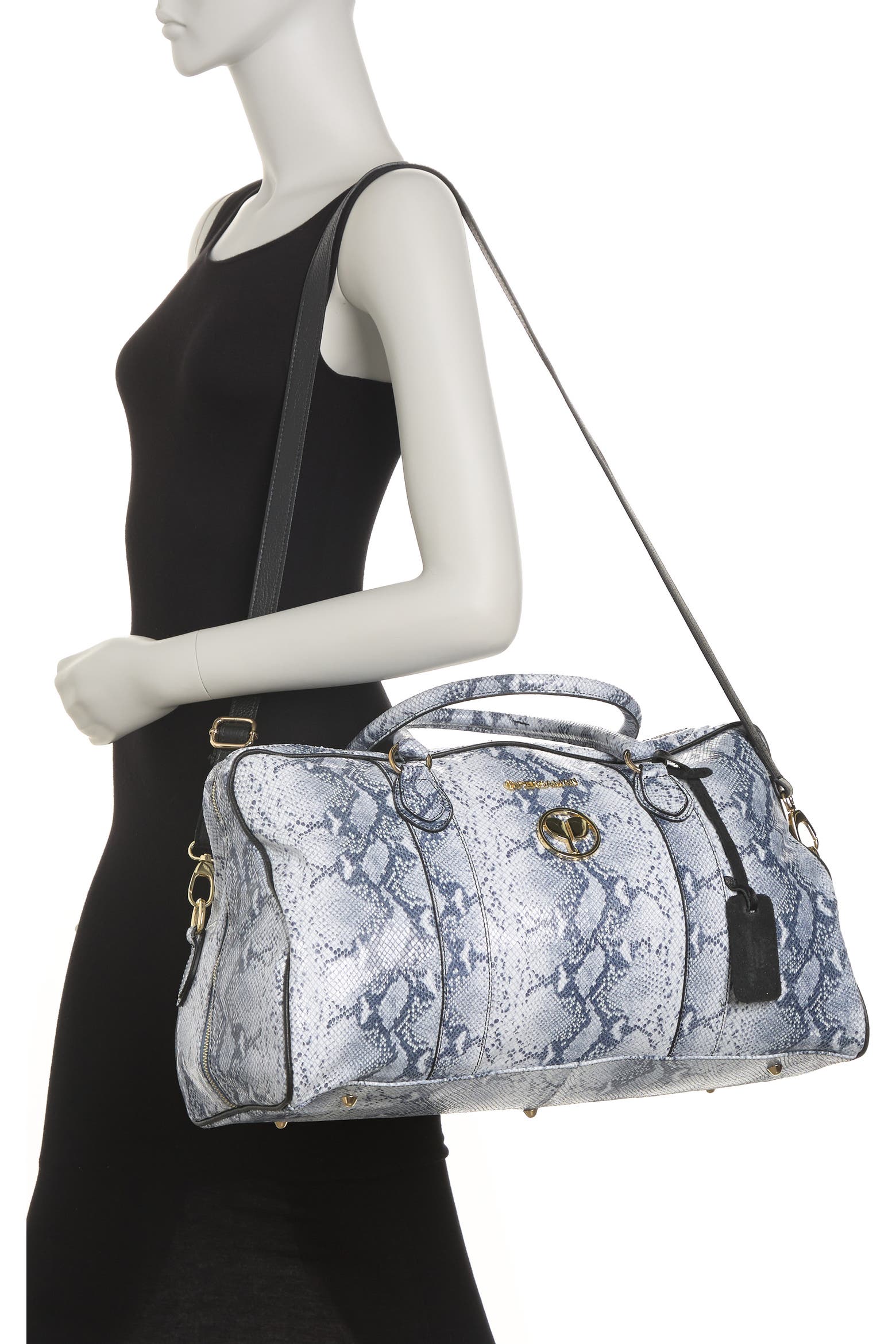 Python Print Off To Colour In Persaman New York Angelina Python Snake Skin Print Duffel Bag (Men ...
