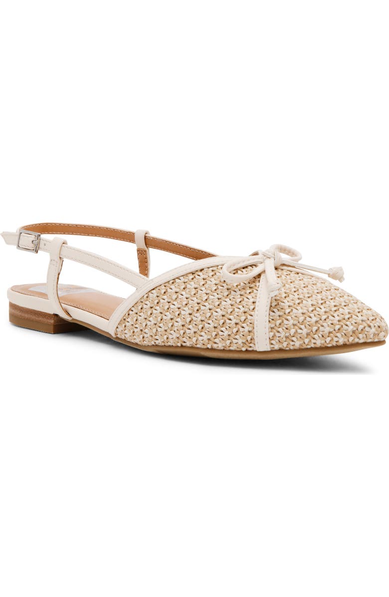 DV by Dolce Vita Carsen Slingback Flat, Main, color, Cream