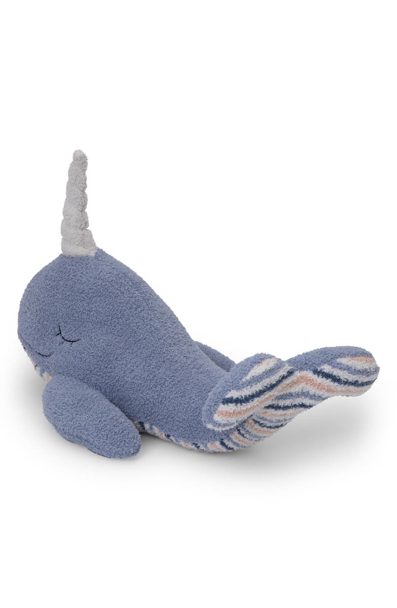Barefoot Dreams<sup>®</sup> CozyChic<sup>®</sup> Narwhal Buddie Stuffed Animal, Alternate, color, Ocean Air Multi