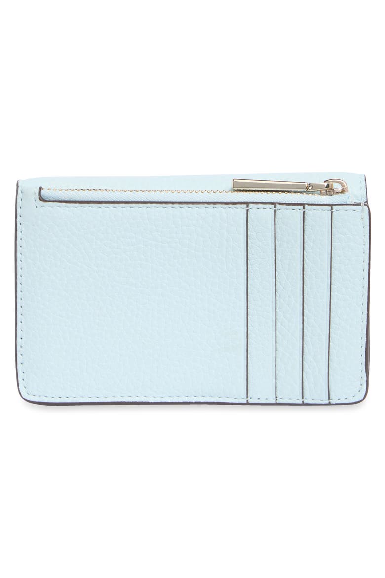 small flap card wallet, Alternate, color, CRISP SKY