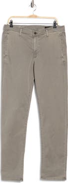 AG Kullen Flat Front Stretch Sateen Chinos