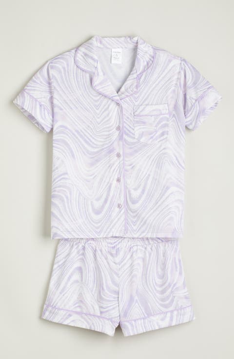 Kids' Print Two-Piece Short Pajamas (Big Kid)