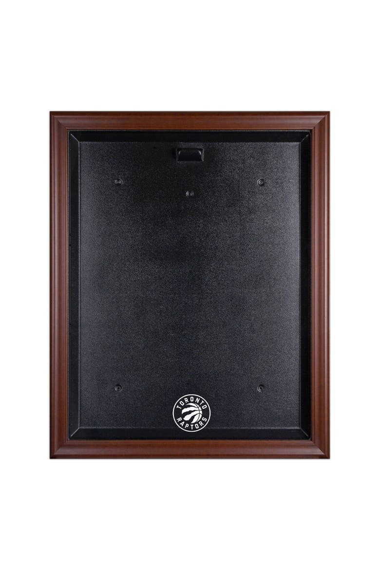 Toronto Raptors Framed Brown Team Logo Jersey Display Case, Main, color, Brown