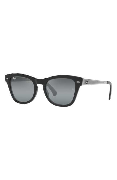 Ray Ban Ray-ban 53mm Square Sunglasses In Black