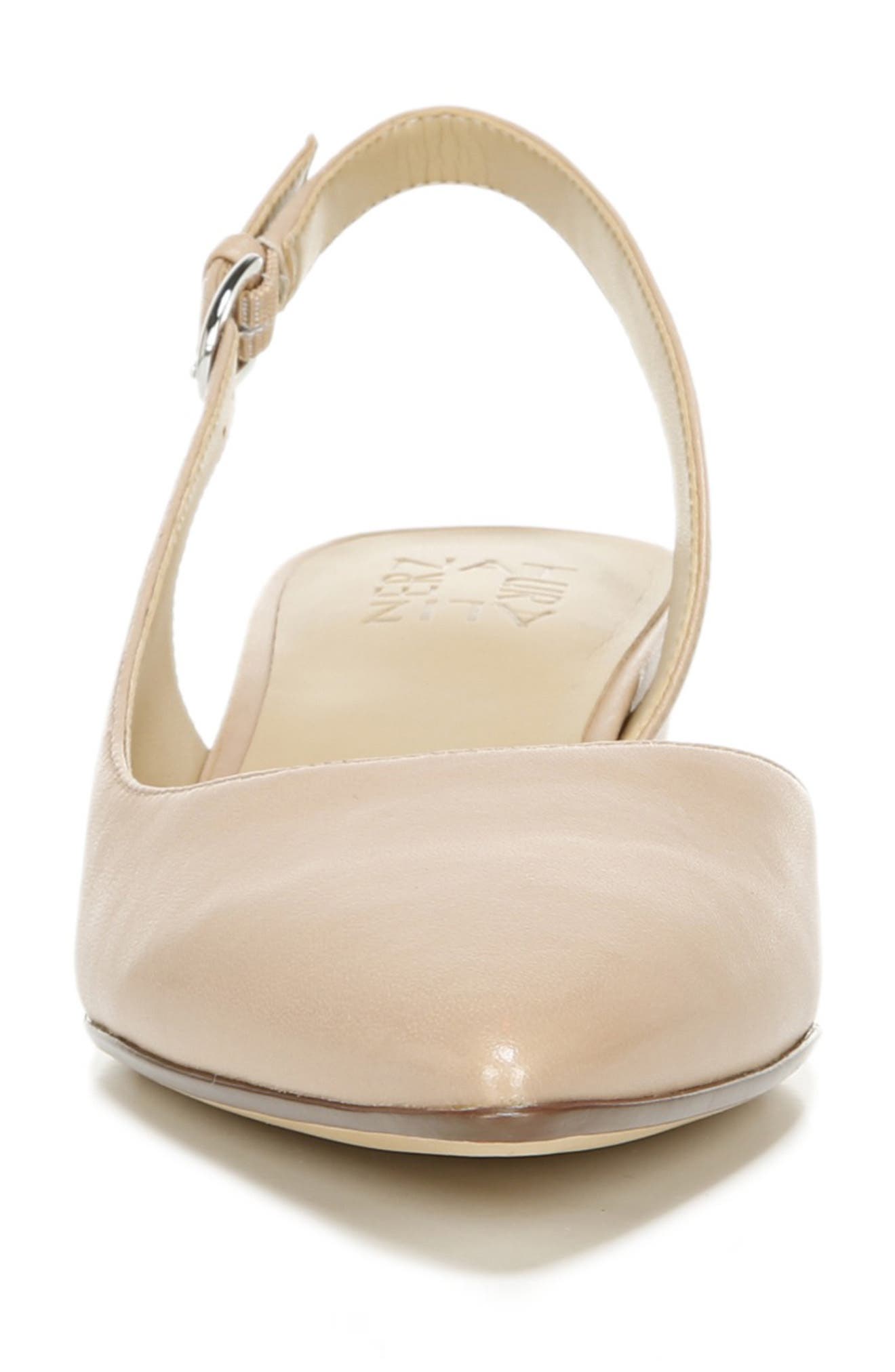 True Colors Banks Slingback Pump, Alternate, color, CREMEBRULEE LEATHER