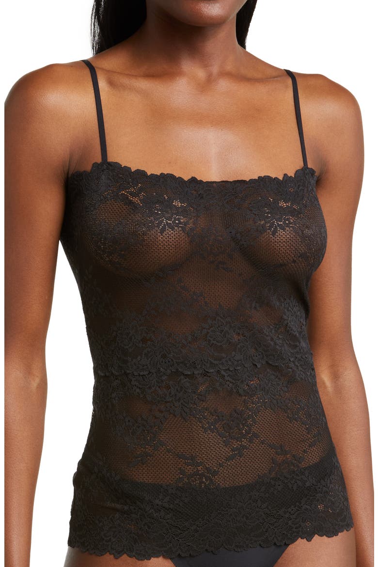 Heavenly Lace Camisole, Main, color, BLACK