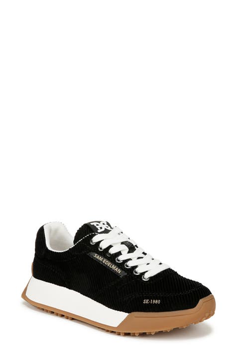 Sam Edelman high quality Nerah Black Platform Sneaker