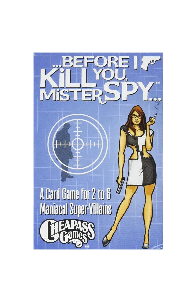 Cheapass Games Before I Kill You, Mister Spy, Ages 12+, Alternate, color, Multicolored