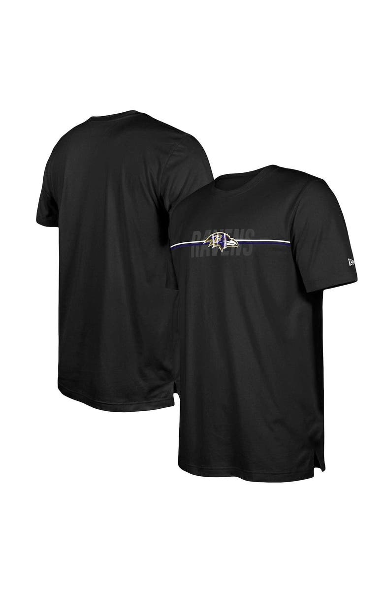 New Era Men's New Era  Black Baltimore Ravens 2023 NFL Training Camp T-Shirt, Main, color, 