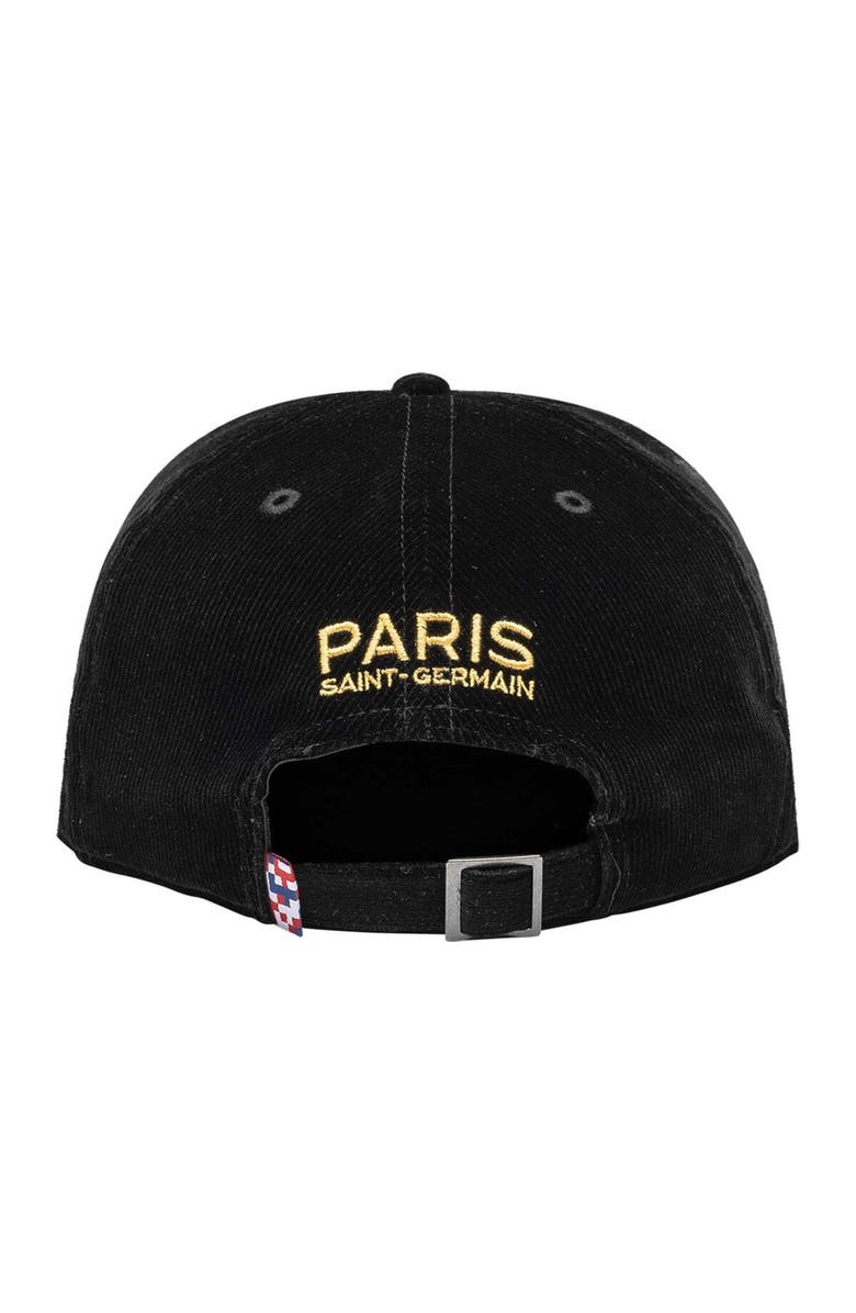 FAN INK Men's Black Paris Saint-Germain Snow Beach Adjustable Hat, Alternate, color, Black