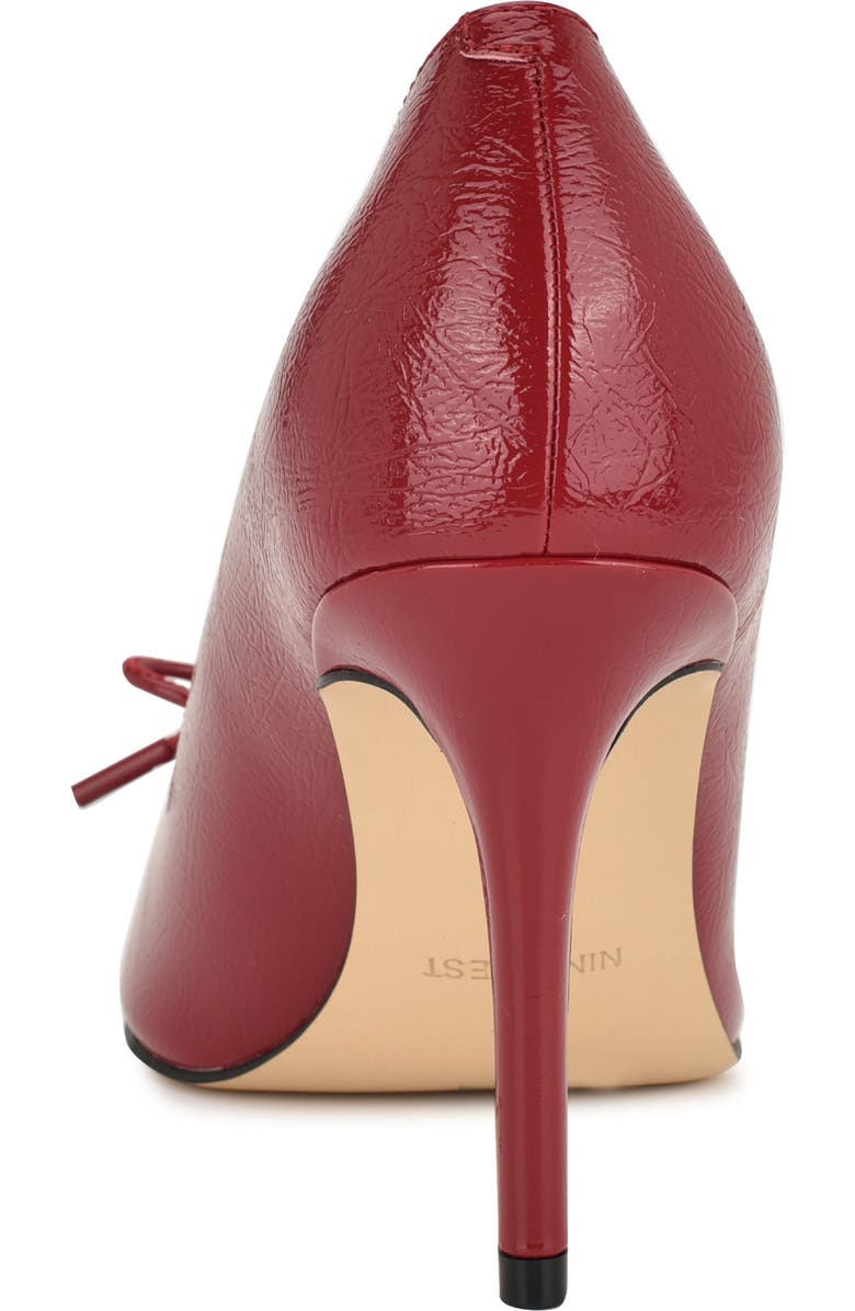 Nine West Marsen Pointed Toe Pump, Alternate, color, Dark Red 600